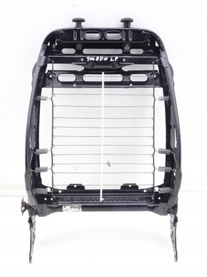 Seat toledo ii спинка каркас сидіння правий перед фото №1