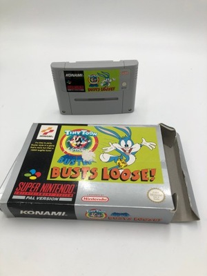 Gra Nintendo SNES TinyToon Buster Busts Loose!