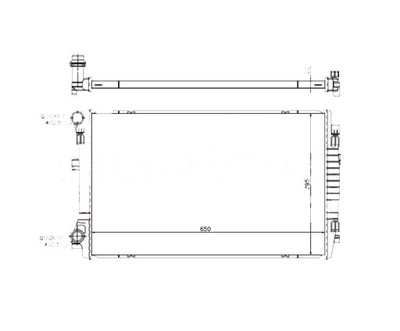 РАДІАТОР SEAT LEON (5F) 11.12- 5Q0121251EM