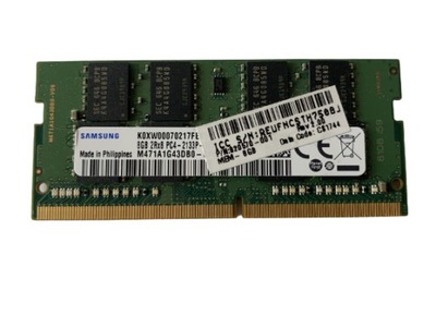 Samsung 8GB DDR4 2133MHZ 2RX8 PC4 2133P SE0 10 RAM605