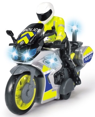 Motocykl Policyjny SOS 17 cm 203712018 Dickie Toys