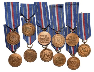 Medal brązowy za zasługi dla Obrony Cywilnej PRL Mennica