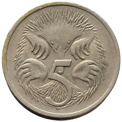 89080. Australia - 5 centów - 1974r.