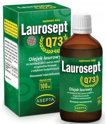 Asepta Laurosept Q73 olejek laurowy 100ml