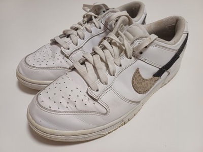 Buty Sportowe Sneakersy Nike Dunk Low Białe r.41