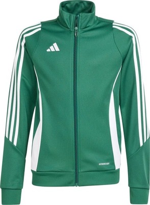 BLUZA DLA DZIECI ADIDAS TIRO 24 TRAINING ZIELONA IR7503 r 152cm