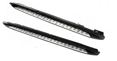 Mercedes gla x156 13- пороги пороговые пороги противоскользящий фото №1