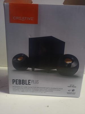 Zestaw głośników 2.1 Creative Pebble Plus (2366/2024)