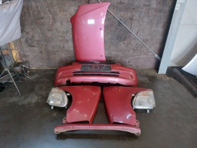 Kompletny перед капот бампер лампа крила opel agila a z586 фото №1