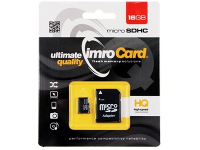 Karta pamięci IMRO microSDHC 16GB