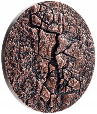 2$ Trzęsienie Ziemi - Kataklizmy 1 oz Ag999 moneta srebrna kolekcjonerska