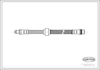 CABLE DE FRENADO FLEXIBLES CITROEN BERLINGO 96-08 P  