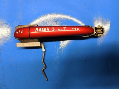 Ручка двері лівий задня mazda 3 iii bm 41v 13-19r. фото №1