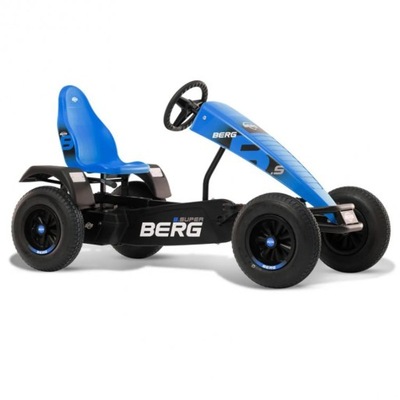 BERG Gokart na Pedały XL B.Super Blue BFR Pompowane koła od 5 lat do 100 kg