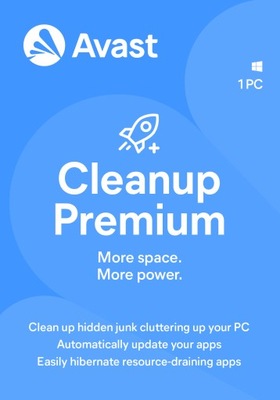 Avast CleanUp Premium 1PC / 2 lata