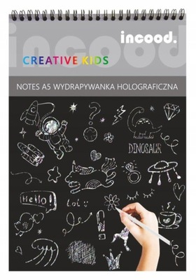 Notes wydrapywanka holograficzna A5