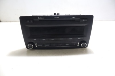 Радио skoda octavia ii lift blaupunkt фото №1