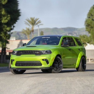 DODGE DURANGO 2021 21- WIDE BODY PAPLATINIMO + ANTDĖKLAS BUFERIO SET 