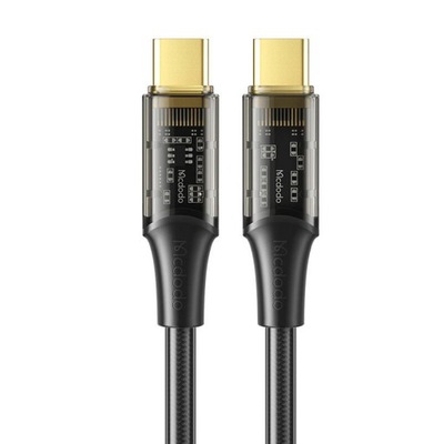 WYTRZYMAŁY KABEL MCDODO CA-2112 USB-C / USB-C, 100W, 1.8M (CZARNY)