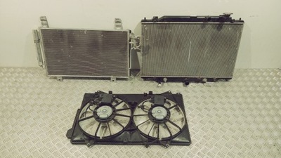 Вентилятор модуль mazda cx5 268000-7081 оригинал фото №1