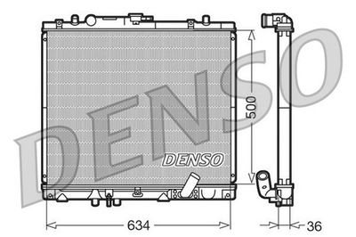 AUŠINTUVAS VANDENS DENSO DRM45020 