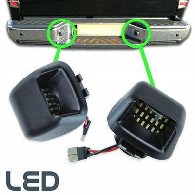 DO COCHE NAVARA D40 /FRONTIER 2005 ~ 2016 DIODO LUMINOSO LED  