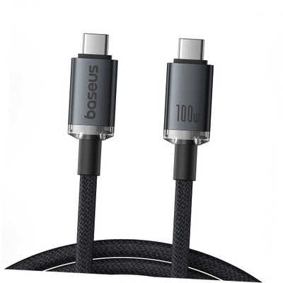 Kabel Baseus Crystal Shine CB000089 USB-C / USB-C USB3.2 100W 20Gbps 1.5m