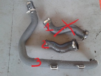 Hyundai tucson ii iii 2015-18r 1.7crdi waz шланг труба интеркулер фото №1