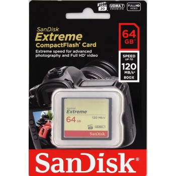 SanDisk CF EXTREME 64 GB 120 MB/s