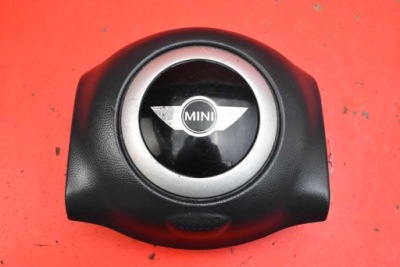 Подушка безопасности подушка воздушная водителя 6757407 mini cooper one r50 01-04 фото №1