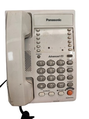 Telefon przewodowy PANASONIC KX-TS2308PDW