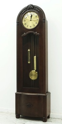 Antyk, unikatowy zegar stojący typu baba H.A.U. lata 20-te PO RENOWACJI