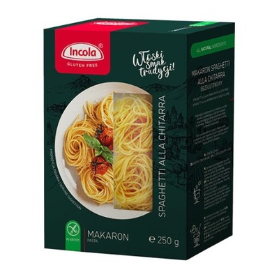 Makaron Spaghetti bezglutenowy 250g INCOLA