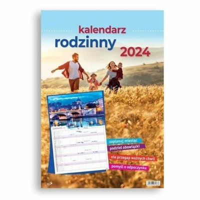 Kalendarz 2024 - Kalendarz Rodzinny