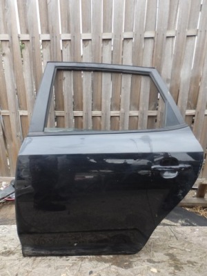 Двері ліва лівий задня kia ceed i 06-10 hb чорні фото №1