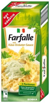 GG Farfalle Kokardki Sos Serowy 3porcji 366g