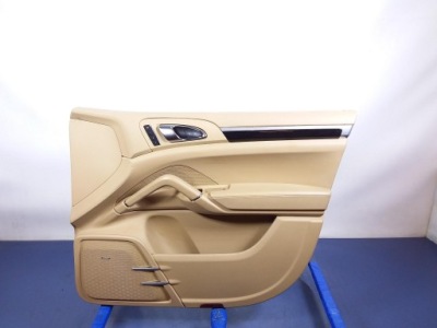 Porsche cayenne ii 7p5 оббивка двері перед правий фото №1