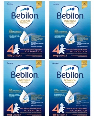 4xMLEKO BEBILON JUNIOR 4 z Pronutra-ADVANCE 1000g