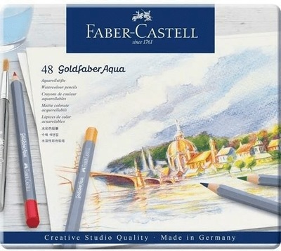 Kredki akwarelowe Goldfaber Aqua Faber-Castell 48