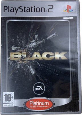 BLACK płyta bdb komplet Z PL PS2