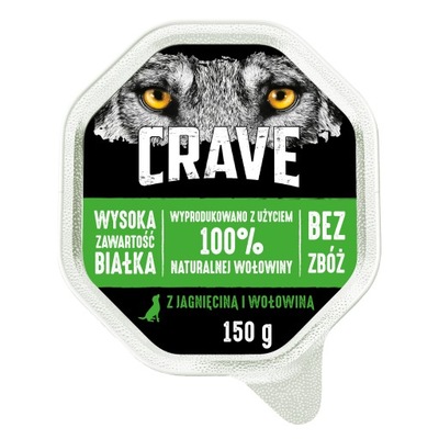 Crave Tacka - pasztet z jagnięciną i wołowiną 150g