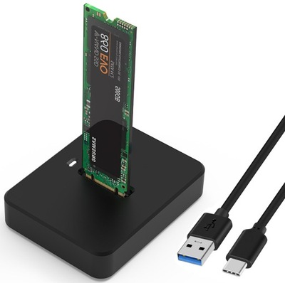 Stacja Na Dysk SSD NVME/SATA PCIe M.2 USB-C Gen2