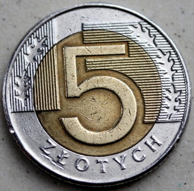 5 złotych 1996