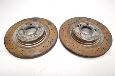 Mercedes clk w209 63 amg 6.3 тормозные диски тормозные задняя фото №1