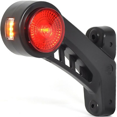 LAMPA OBRYSOWA LEWA BOCZNA ROGOWA DIODOWA 24V WAŚ