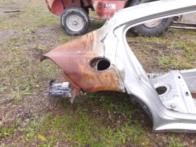 Porsche panamera 970 четверть задняя задняя правая крыло блок двигателя порог фото №1