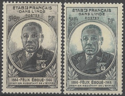 Francuskie Indie - Felix Eboue** (1945) SW 272-273