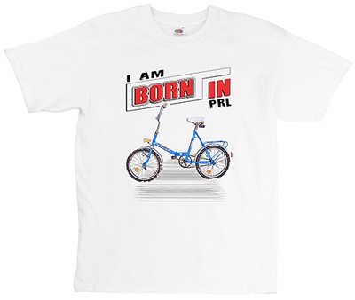 koszulka PRL maluch polonez rowerowa sportowa wigry II składak rower WZORY!