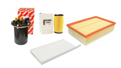 Набір фільтрів комплект renault master opel movano b 14- 2.3 dci фото №1