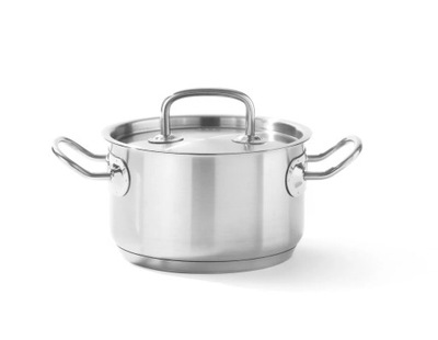 Garnek średni z pokrywką HENDI Kitchen Line 1,9L